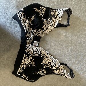 Elegant Black Lace Bralette